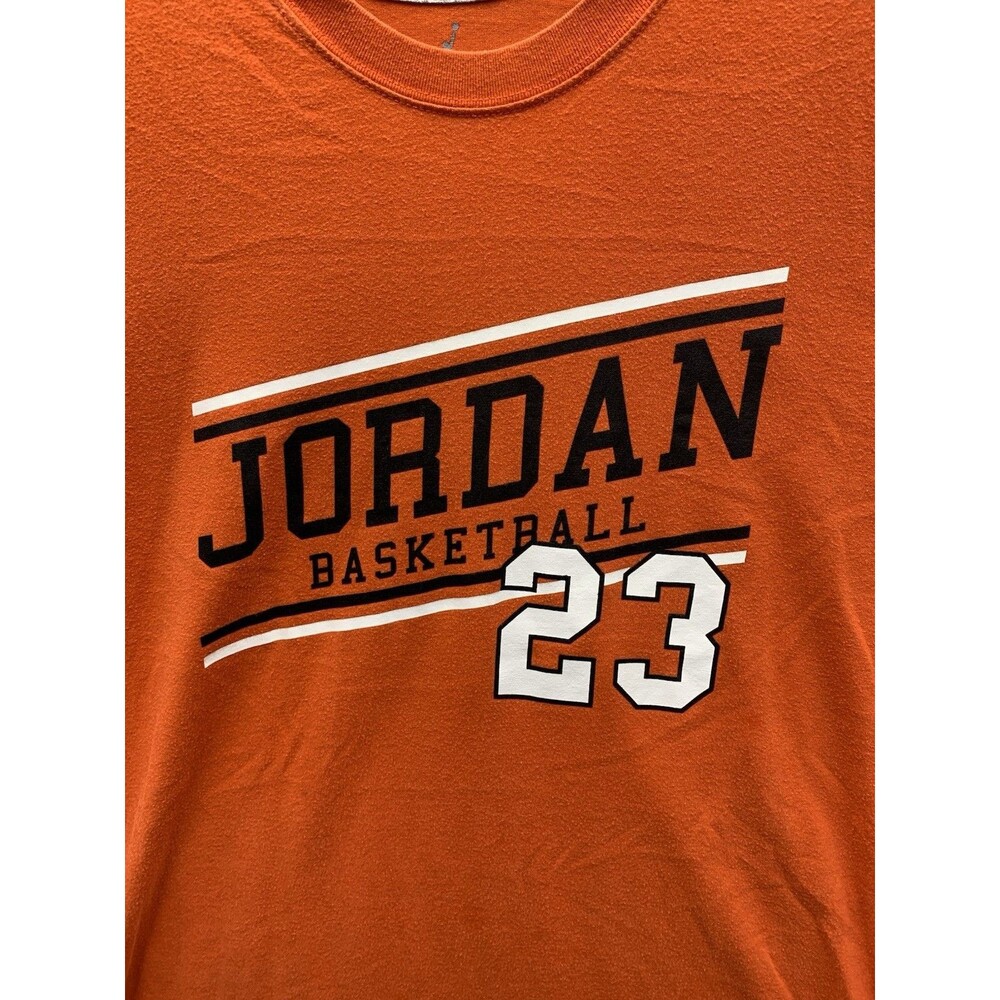 Jordan Basketball 23 Graphic Tee T-Shirt Men's Dry-Fit Orange XL 465105-828 - Picture 3 of 13